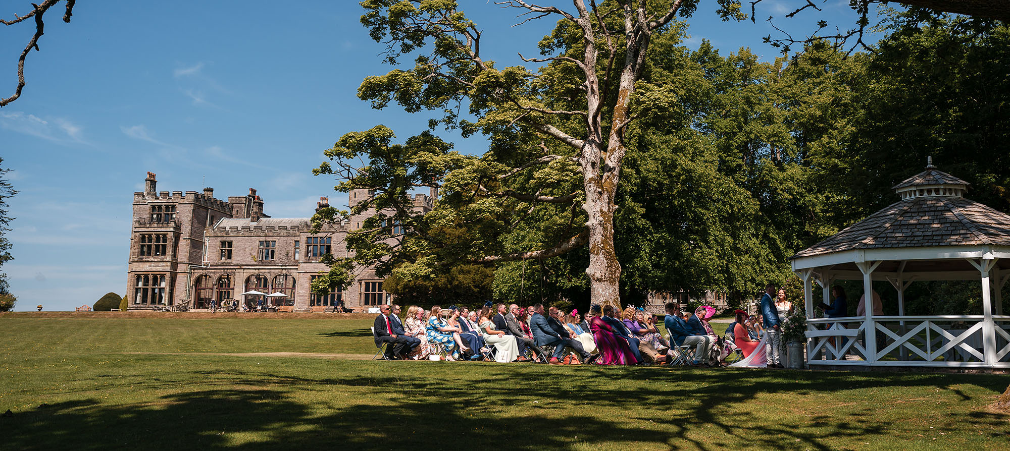 Armathwaite Hall wedding venue overlooking Bassenthwaite Lake in the Lake District