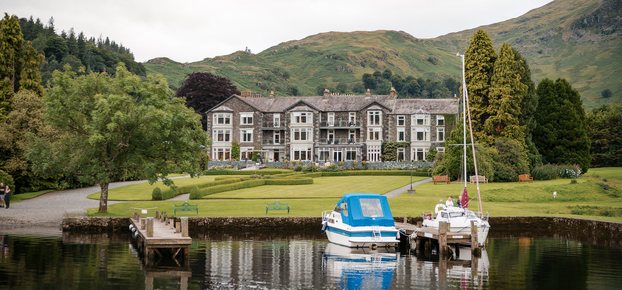 Inn on the Lake wedding venue on the shores of Ullswater in the Lake District