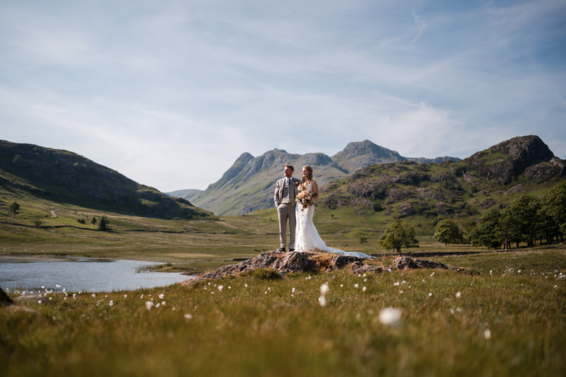 Luke and Sally intimate wedding at Lindeth Howe