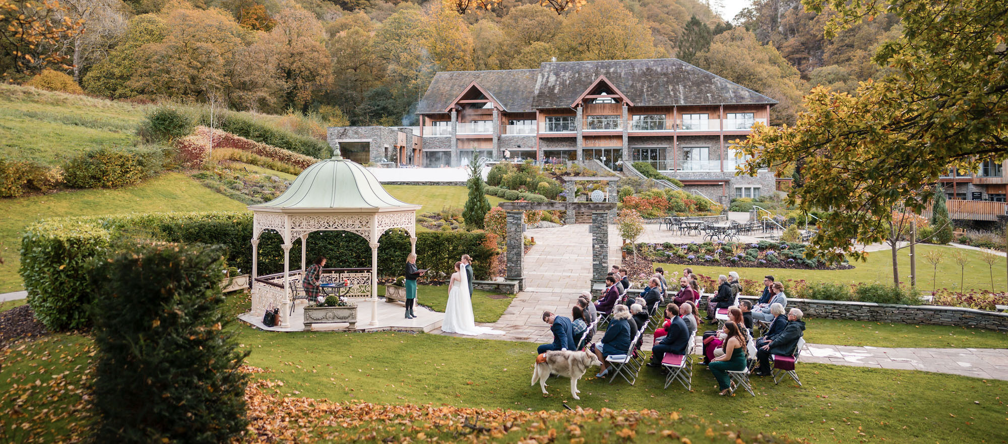 Lodore Falls Hotel wedding venue on the shores of Derwentwater in the Lake District