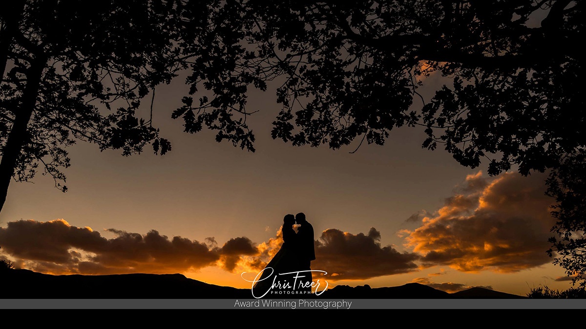 Lake District wedding photography up at Surprise View, Keswick