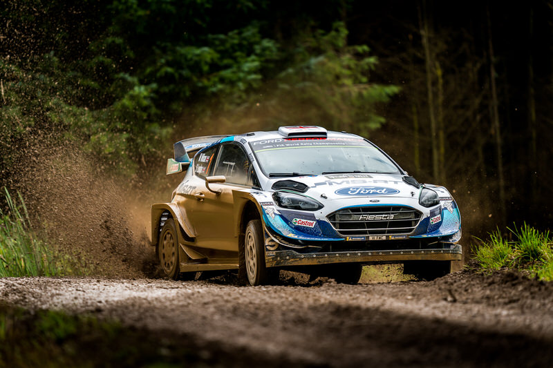 M-Sport Rally photography print from 2020