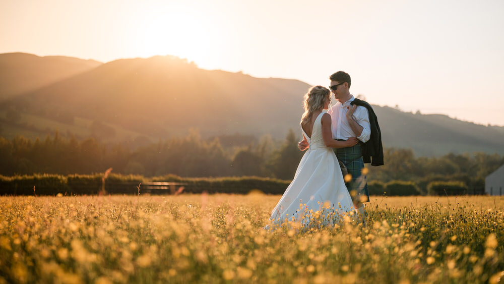 Gorgeous spring wedding photography at New House Farm in the Lake District