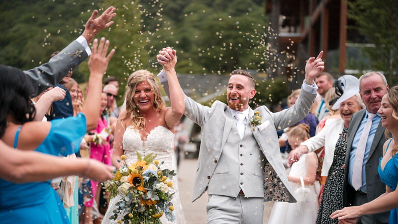 Natural and timeless Lake District wedding videography style for short highlight films