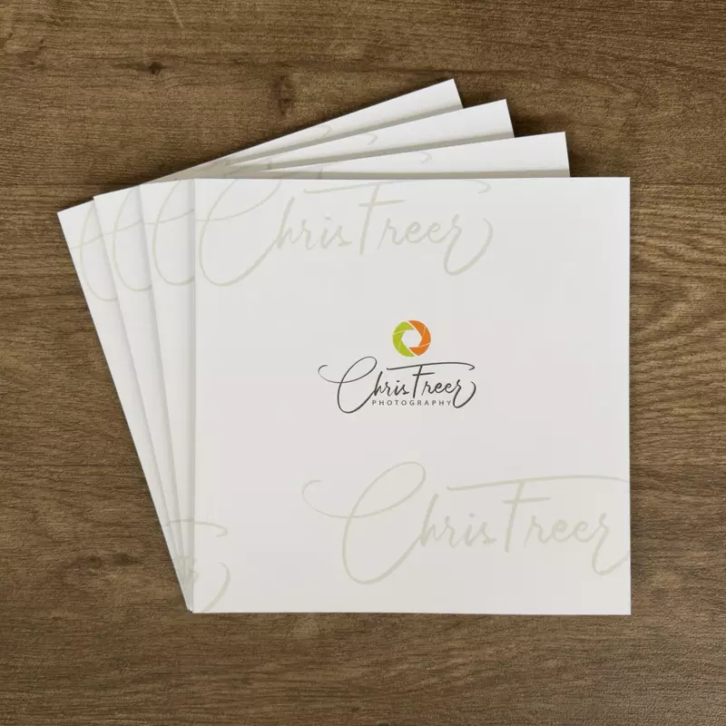 Lake District wedding photography brochure cover