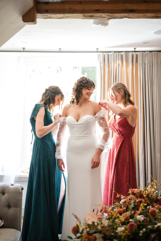 Documentary wedding photography at Town Head Estate in Cumbria